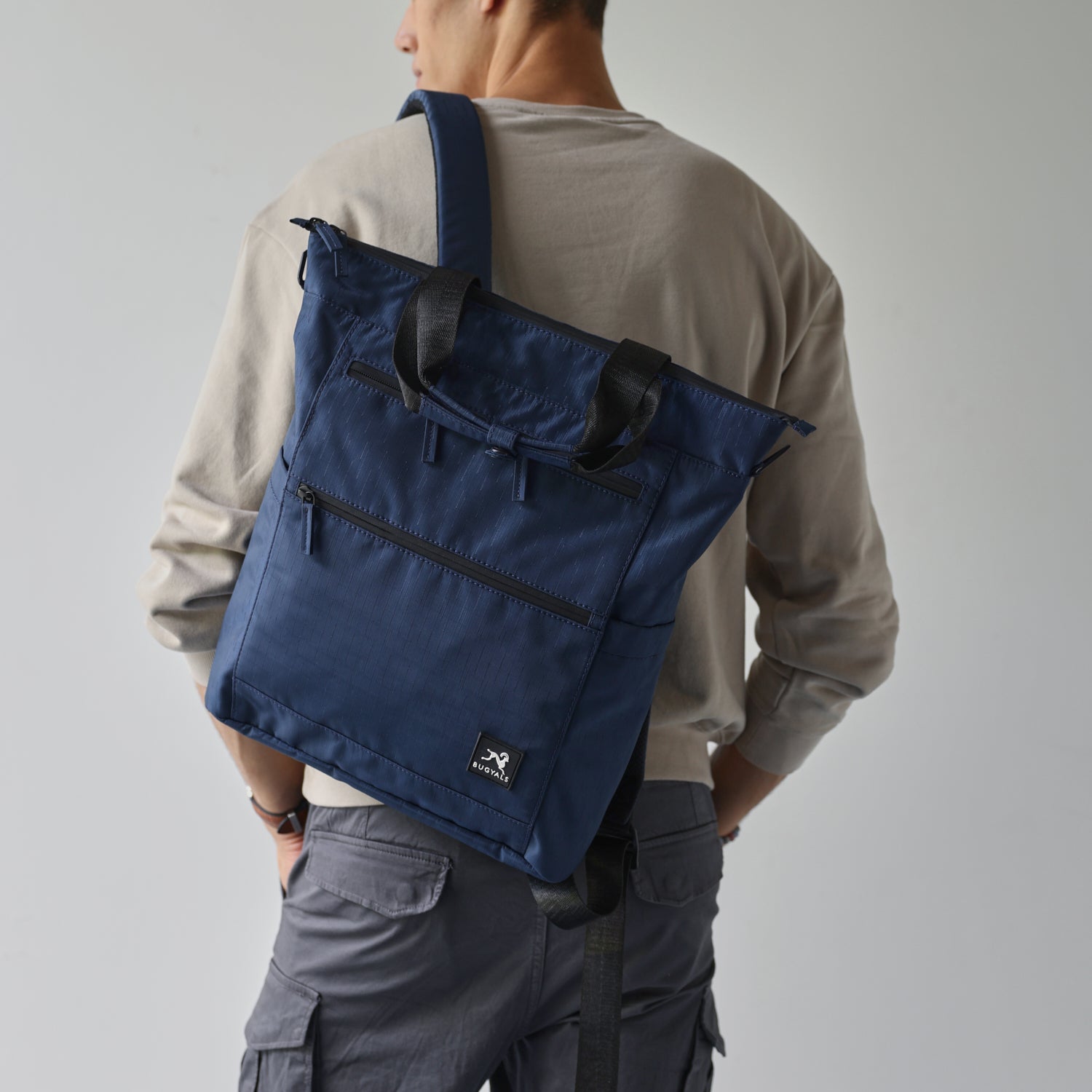 Convertible Tote v1 Blue