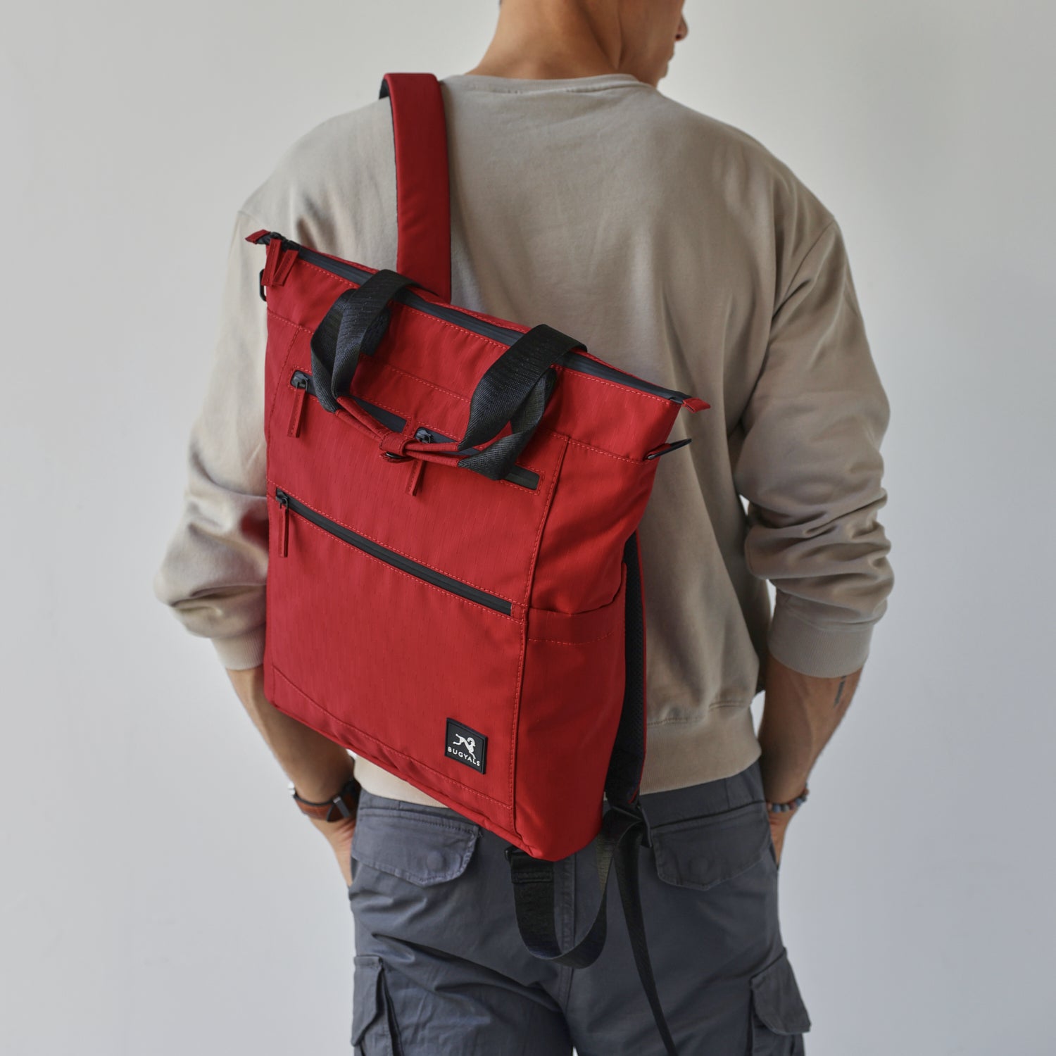 Convertible Tote v1 Red