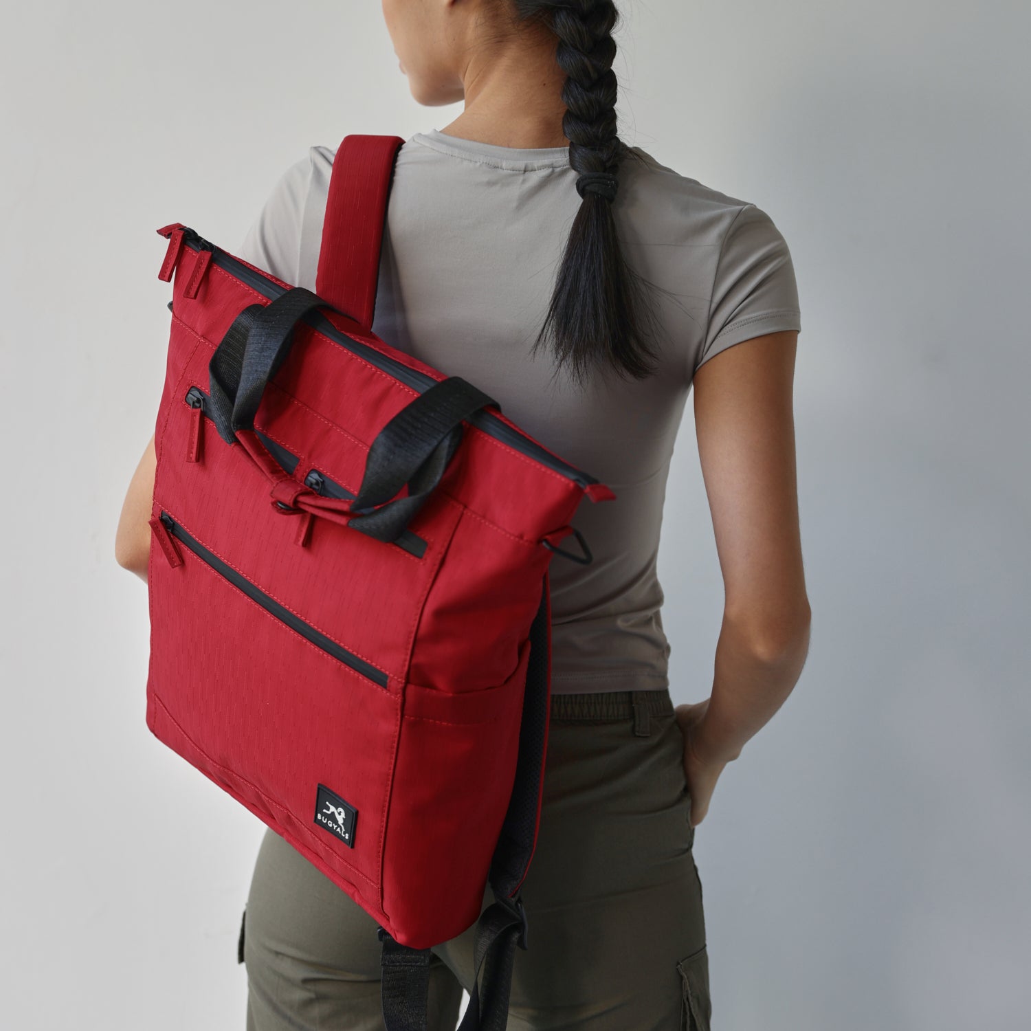 Convertible Tote v1 Red