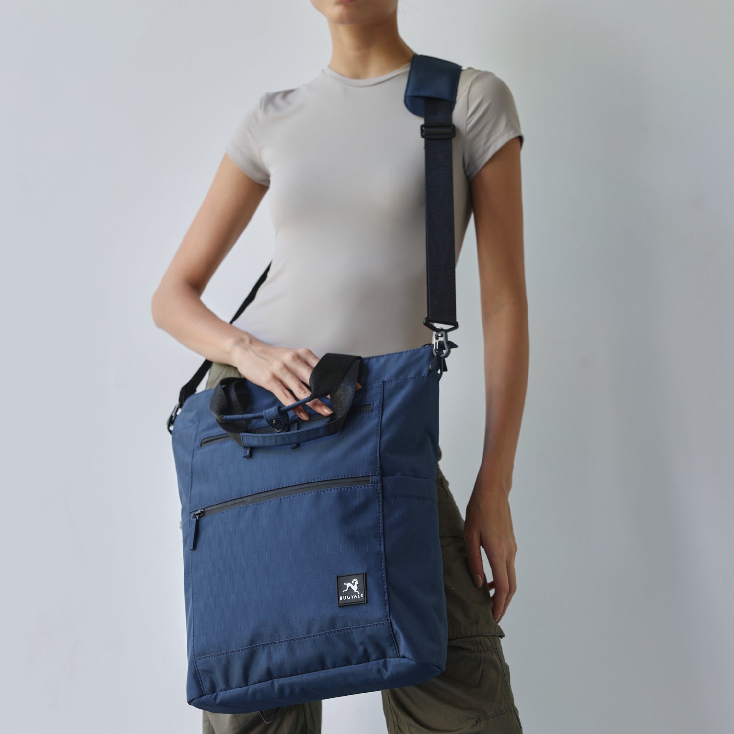 Convertible Tote v1 Blue