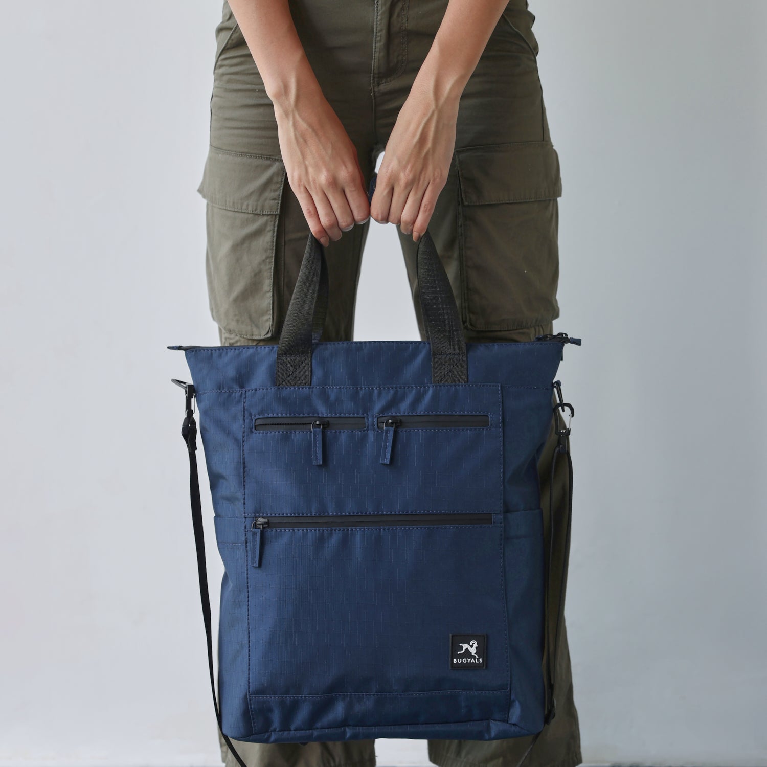 Convertible Tote v1 Blue