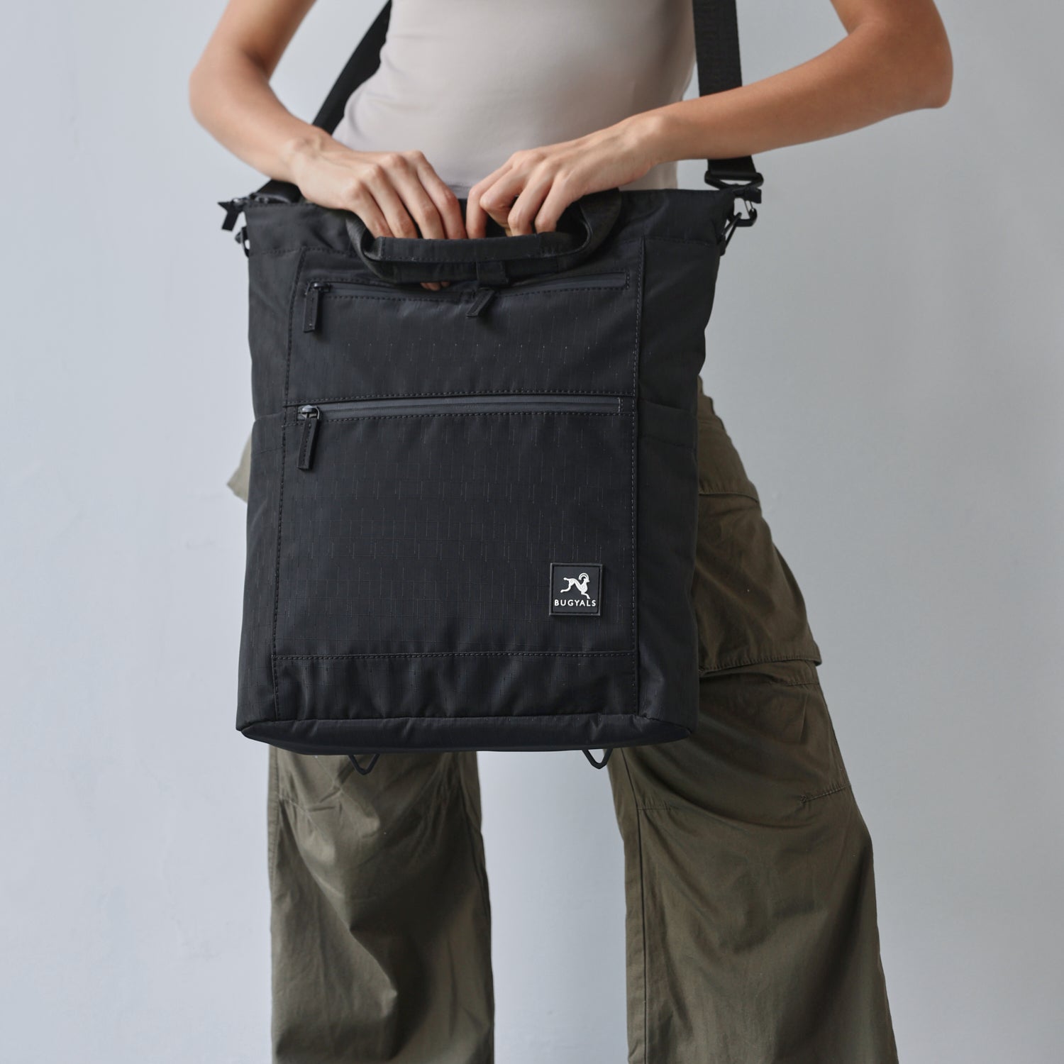 Convertible Tote v1 Black