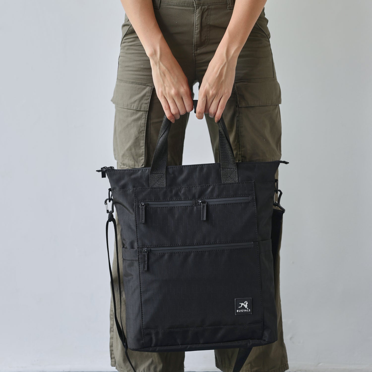 Convertible Tote v1 Black