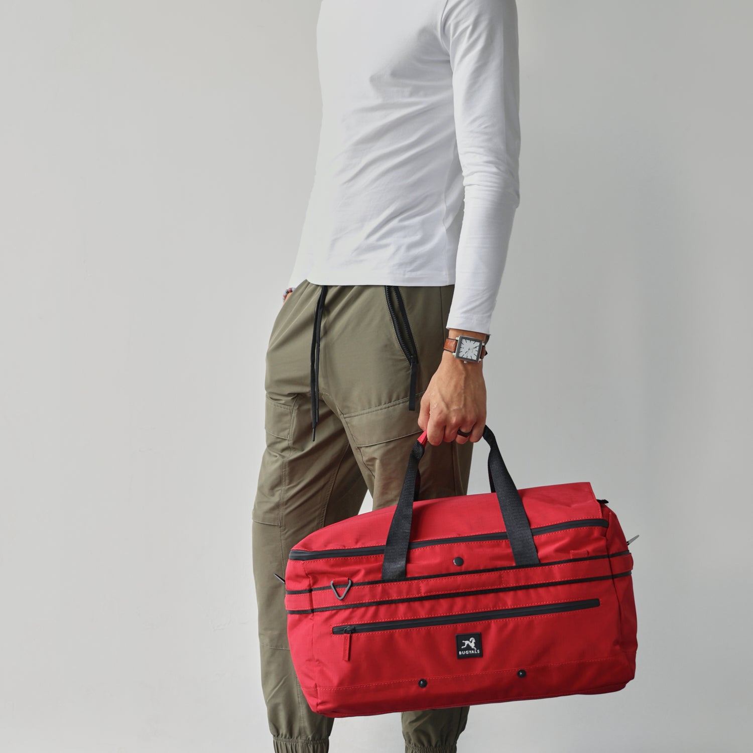 Convertible Duffle v1 Red