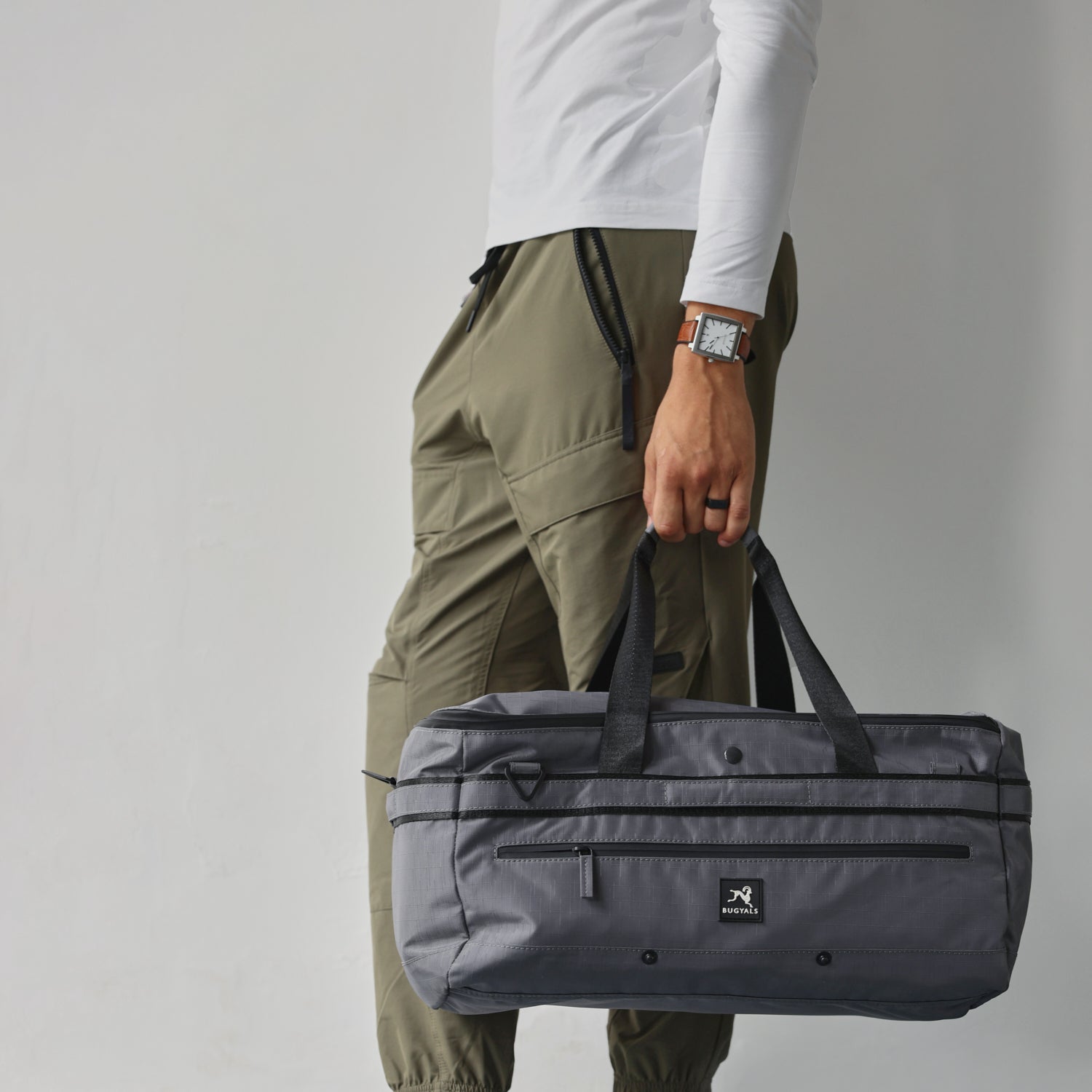 Convertible Duffle v1 Grey