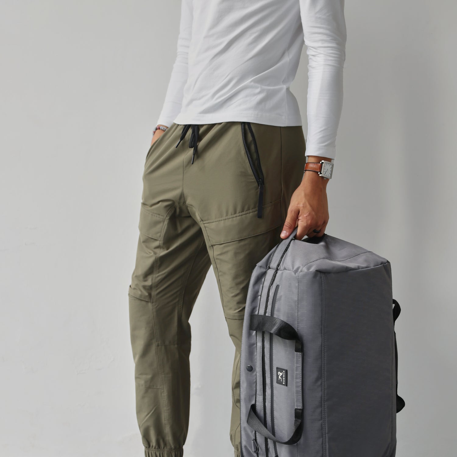 Convertible Duffle v1 Grey