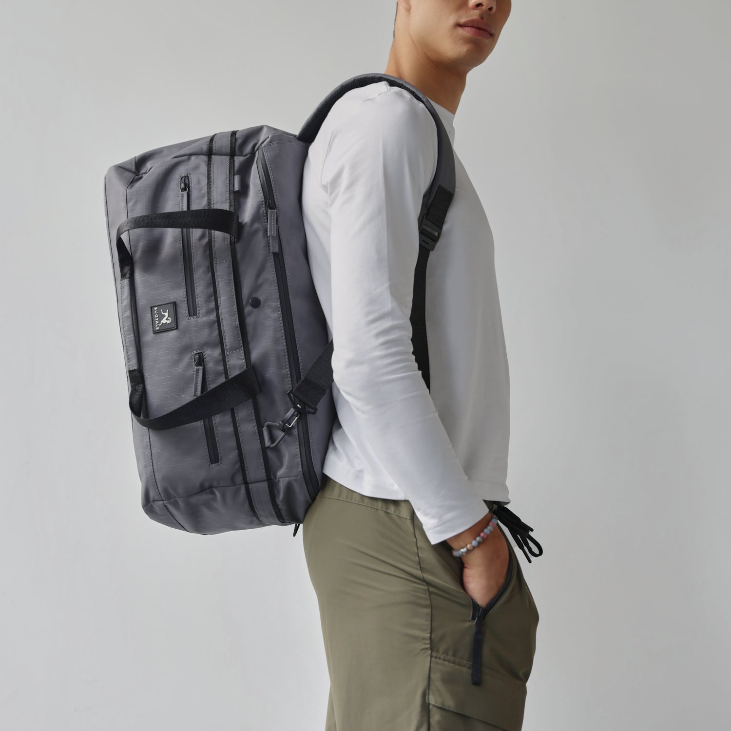 Convertible Duffle v1 Grey