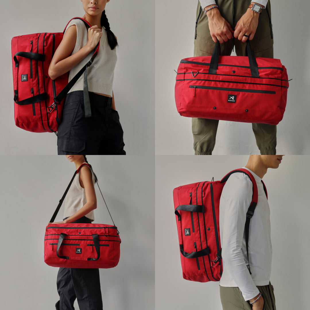 Convertible Duffle - Red